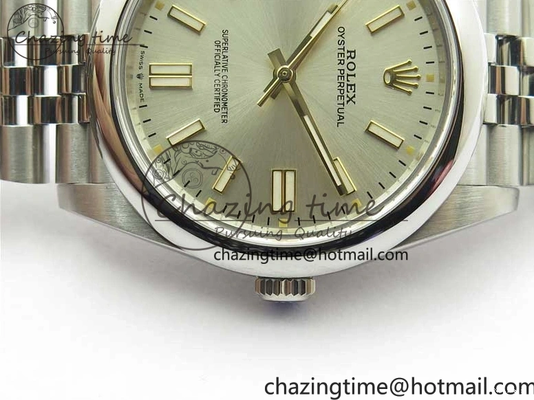 1221 WeatherProof Oyster Perpetual 41mm 124300 BP Maker Best Edition Silver Dial on SS Jubilee Bracelet A 2639